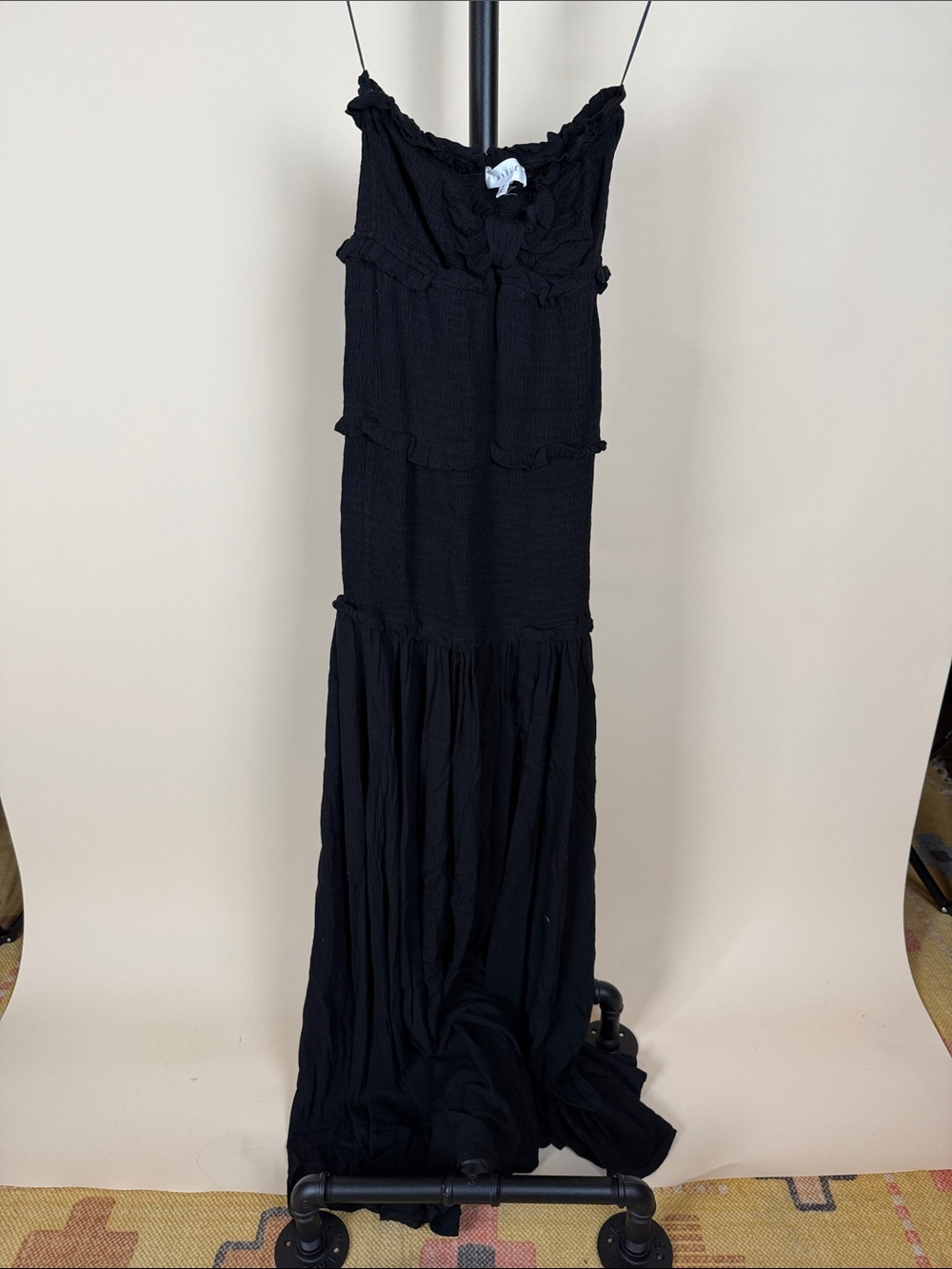 Mable Black Maxi Dress